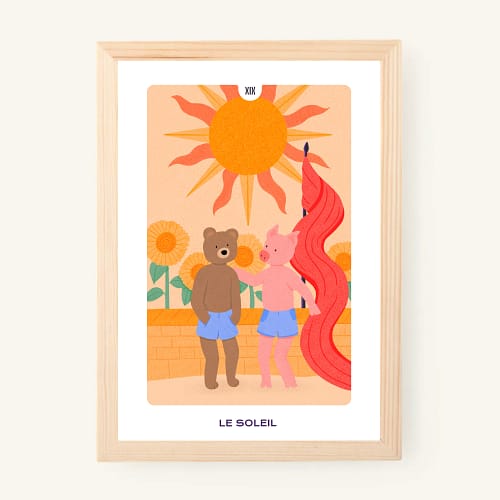 19-illustration+name Le Soleil - A5