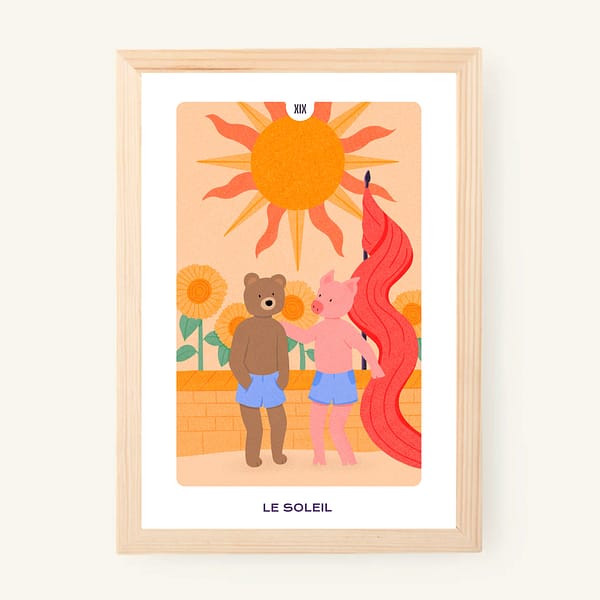 19-illustration+name Le Soleil - A5