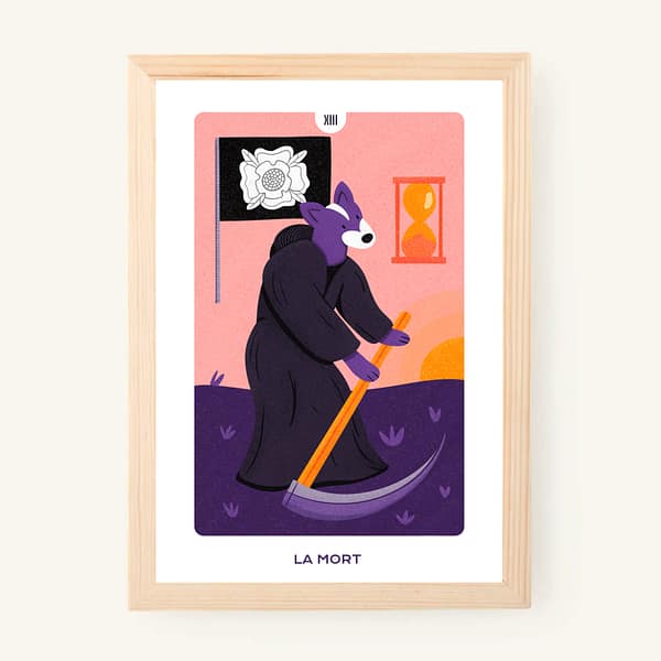 13-illustration+name La Mort - A5